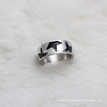 China Custom Enamel Stainless Steel Casual Rings